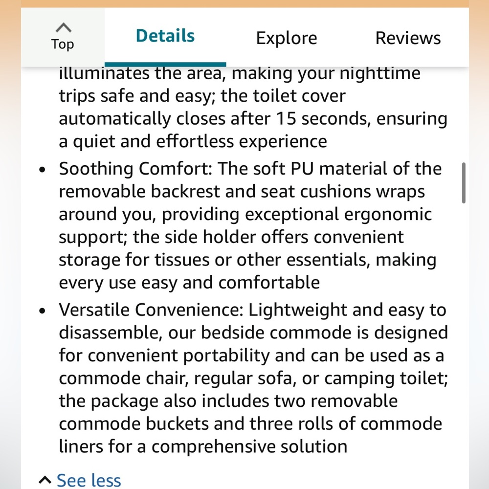 Portable Commode - Picture 11 of 16
